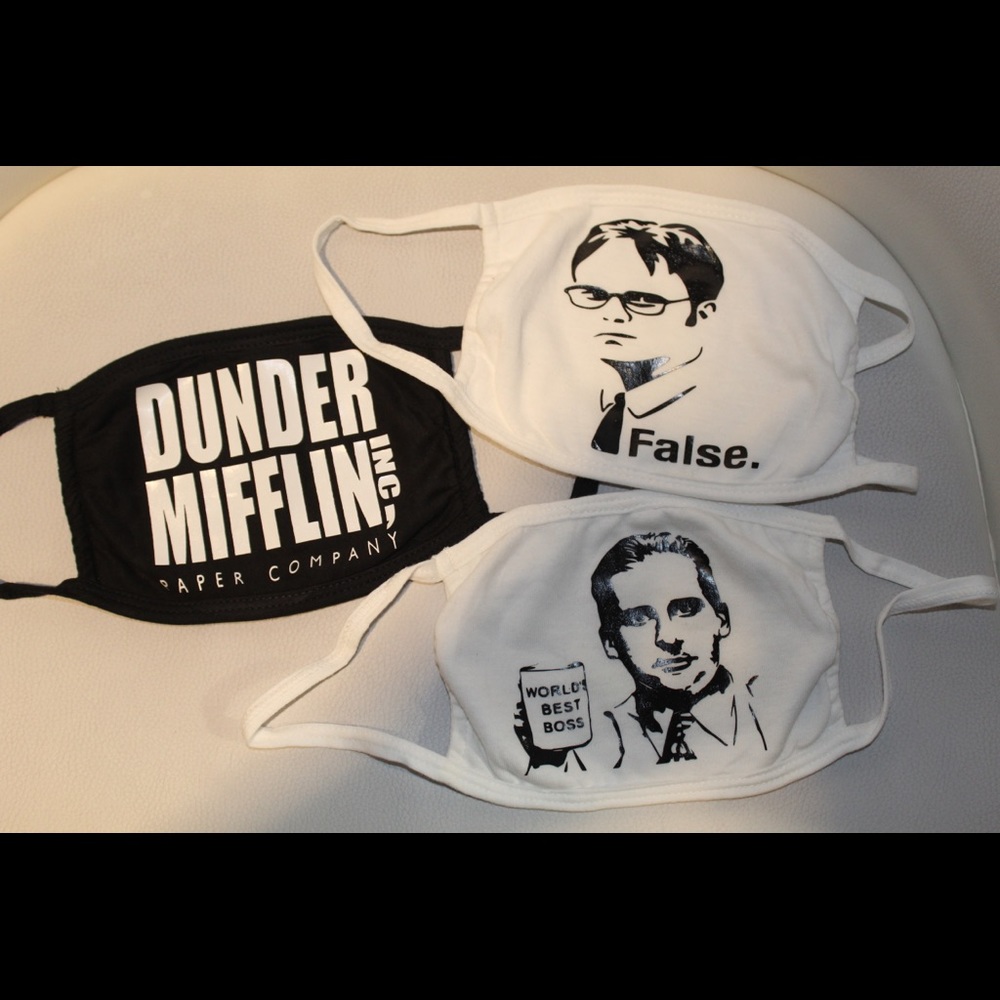 The Office Face Masks (set of 3)